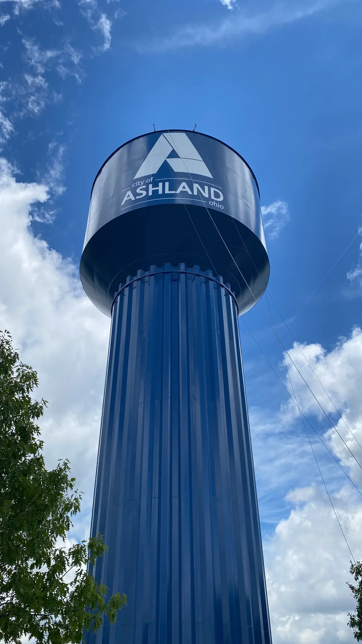 Ashland Tank 500k Gal Fluted Column