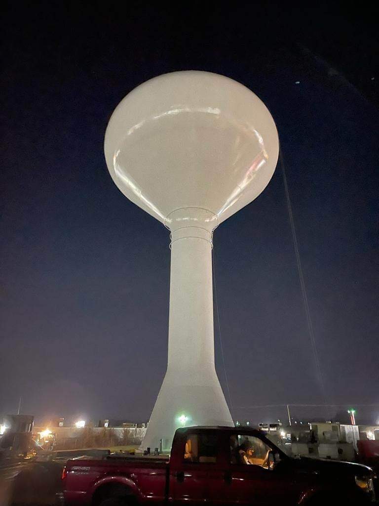 Indiana American Water — Merrillville IN 2022 Spheroid Tank